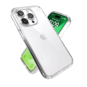 Alternative view of Funda transparente Speck Presidio Perfect para iPhone 15 Pro de Apple