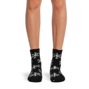 Alternative view of Set de calcetines de felpa y pijama de terciopelo con diseño de Mickey Mouse para dama talla  2X -Disney