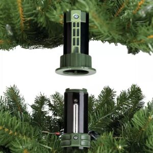 Alternative view of Árbol de Navidad de 12 pies Spruce preiluminado con 1500 luces multicolor con control remoto -Member's Mark