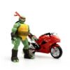 Juguete de Raphael Ninja con motocicleta roja - Marca Tortugas Ninjas