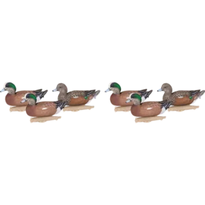 Juego de 6 Patos de Plástico Flotantes para estánque marca Flambeau