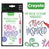 Paquete de 6 marcadores de Pintura de Contorno Metálico - Crayola