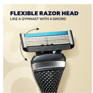 Alternative view of 4 Recambios de Cuchillas de Afeitar para Hombres de 6 Hojas - Dollar Shave Club