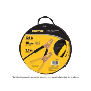 Alternative view of Cables pasacorrientes de 10 AWG de 2,5 metros marca Pretul