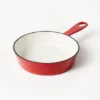 Sartén de esmalte color rojo para cocina de 6” - FIGMINT NWT