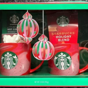 Set de regalo con 2 tazas 3.9oz de la marca Starbucks