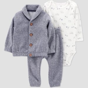 Conjunto de 3 piezas para bebé talla recién nacido