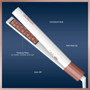 Alternative view of Plancha para el Cabello con Voluminizador de Cerámica Doble de 3/4" - Conair