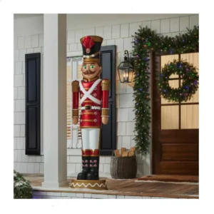 Alternative view of Cascanueces de 6 pies con ojos LED animado -Home accents