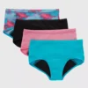 Paquete de 4 calzones menstruales para joven talla 8 - Hanes Girls'