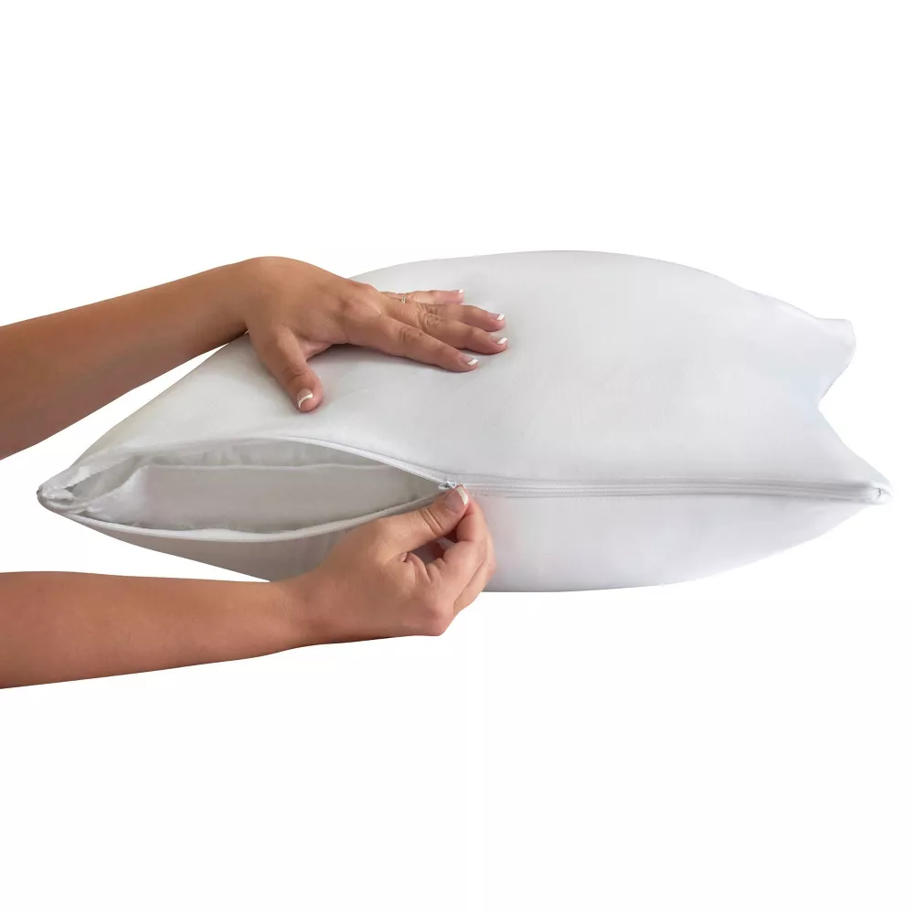 Paquete de 2 protectores para almohada tamaño KING Perfect Protection - Allerease - Imagen 2