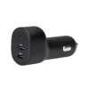 Cargador de celular para el carro con doble entrada USB-C - Onn