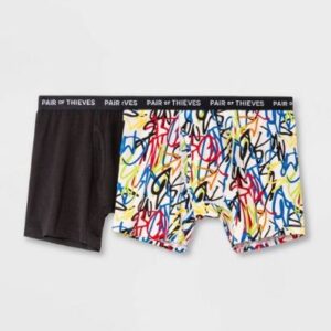 Par de boxers para caballero talla XL - Marca Pair of Thieves