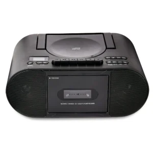 Alternative view of Radio digital Boombox cd/casset/bt portátil con Bluetooth - Onn