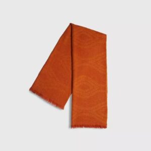 Alternative view of Manta color naranja con diseño de chenilla de 50" x 60" - Marca Bullseye´s Playground