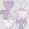 Paquete de 7 calzones para niña, talla 6 - Marca Squishmallows