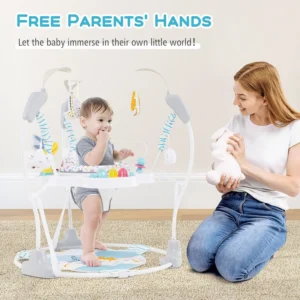 Alternative view of Centro de actividades para bebé con sonidos y juguetes - OLAKIDS