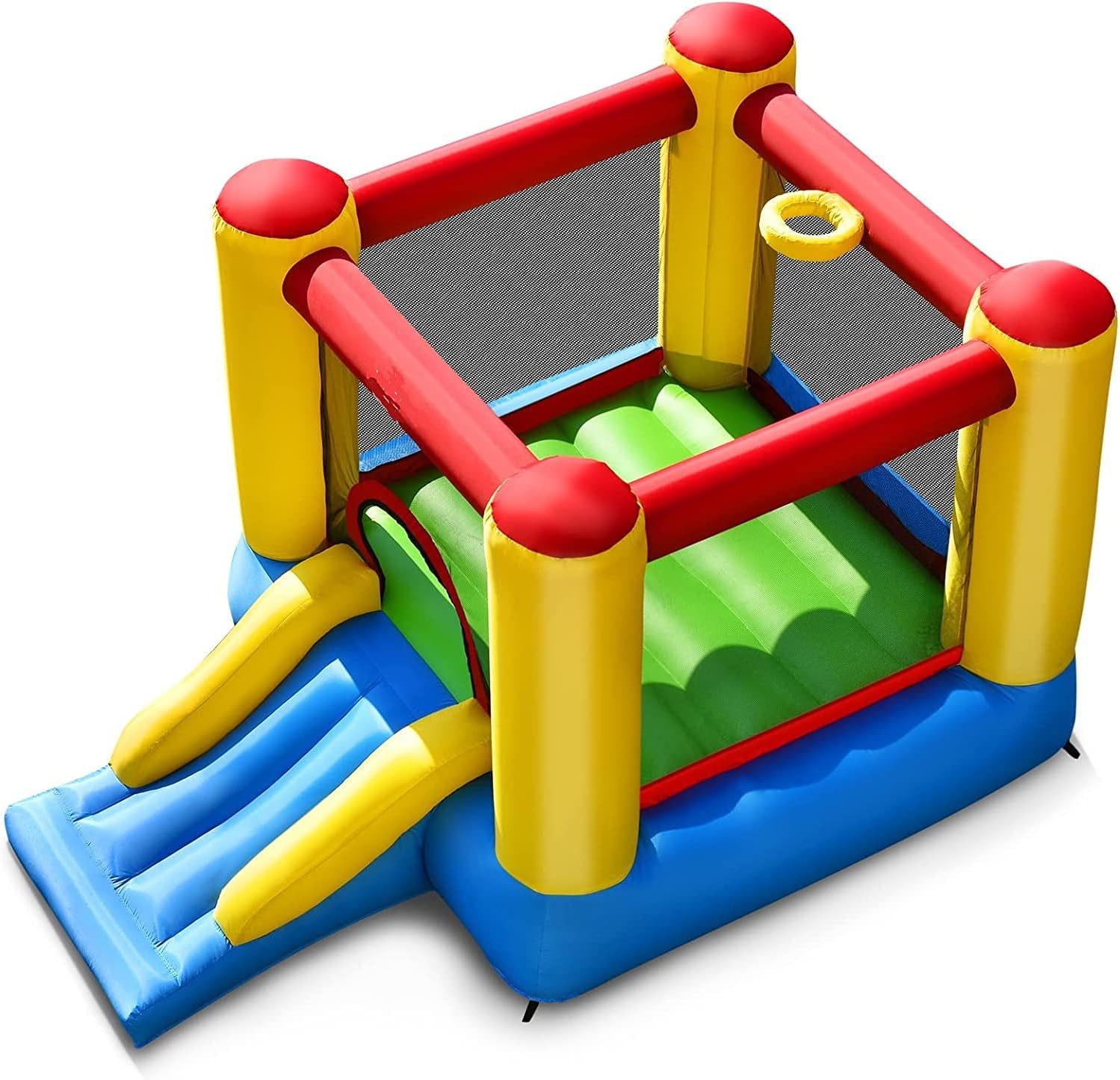 Brincolín inflable para niños (motor no incluido) marca JIMUOO