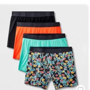 Paquete de 4 calzoncillos tipo bóxer para hombre talla XS marca Original Use
