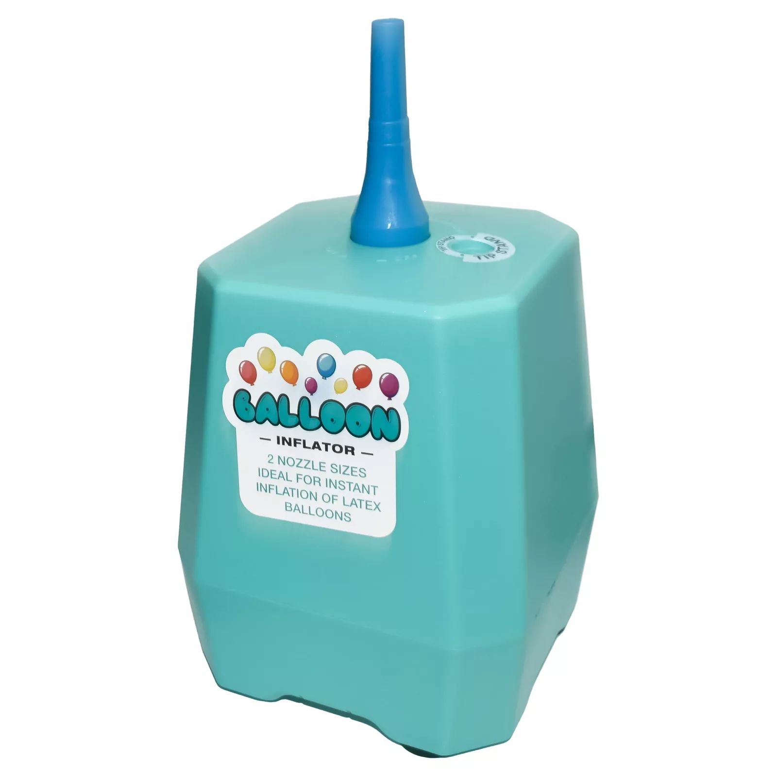 Inflador de globos eléctrico color azul - Way to Celebrate Party - Imagen 3