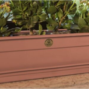 Alternative view of Maceta jardinera de 46 cm color chocolate