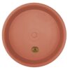 Base Universal para macetas de 44 cm de diámetro color barro