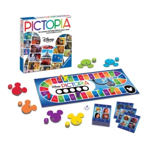Juego de mesa de trivia de Disney ¨Pictopia¨ (En inglés)