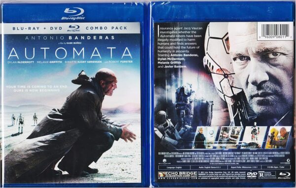 Película Automata (Blu-Ray + DVD) con Antonio Banderas