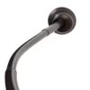 Cortinero Curvo para baño de 81 a 101 cm - Zenna Home