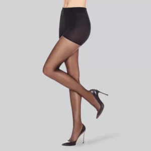 Alternative view of Medias para dama color negras talla M -  Hanes Premium