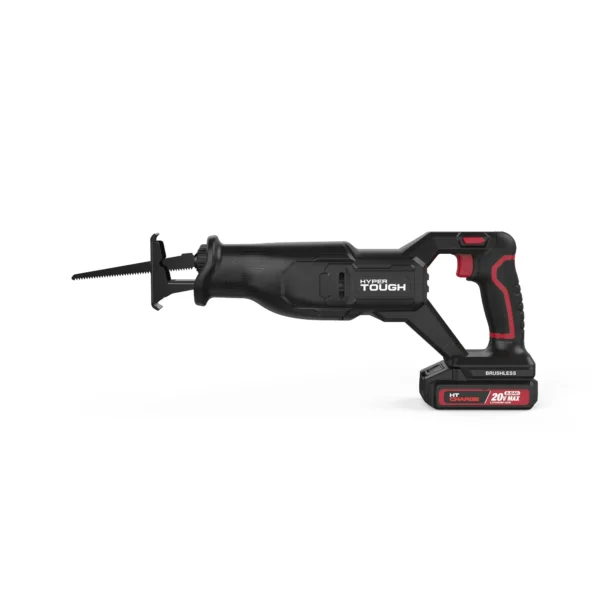 Sierra de reacción de 20 V con Batería de 2,0 Ah y cargador -Hyper Tough