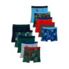 Paquete de 10 boxers para niño, talla 14/16 - Marca Wonder Nation