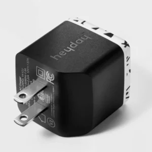 Alternative view of Cabezal de Cargador de 2 puertos USB-A y USB-C carga rápida - HeyDay