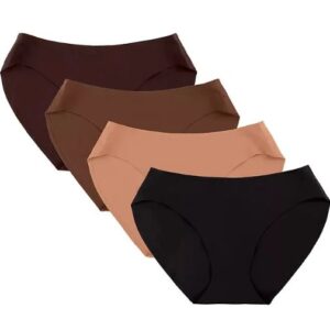 Paquete de 4 calzones para mujer, talla XL - Marca Member´s mark