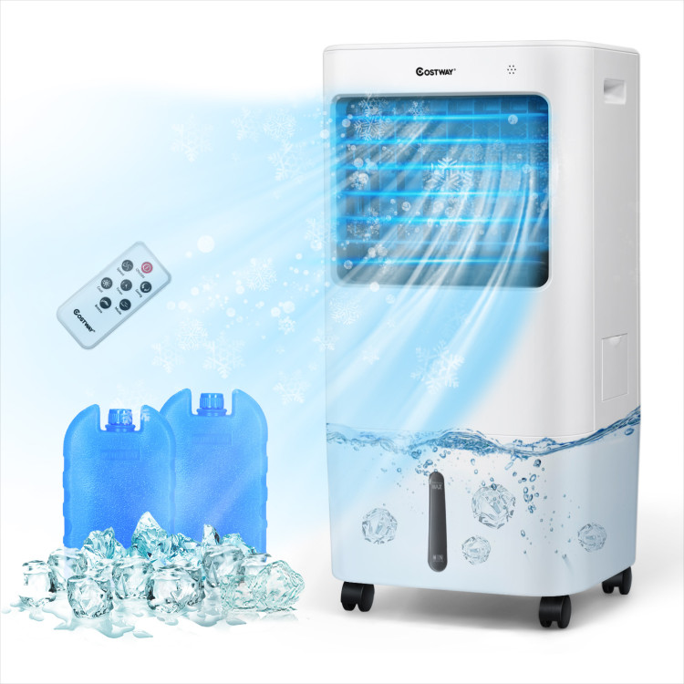 Ventilador evaporativo portátil 3 en 1 con control remoto -Costway