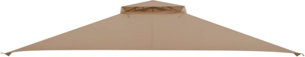 Techo de repuesto 3 x 3,6m para Gazebo de doble nivel marca Tangkula