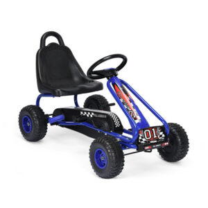 Carrito Go kart eléctrico montable para niños marca Costway