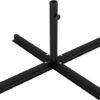 Base de metal en forma de cruz para sombrilla de patio de 38 a 48 mm marca Bol