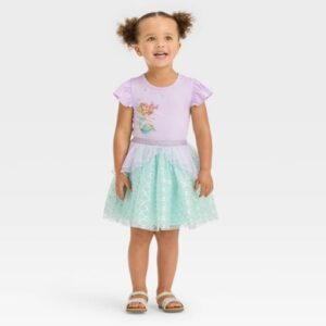 Vestido de la sirenita para niña - talla 2