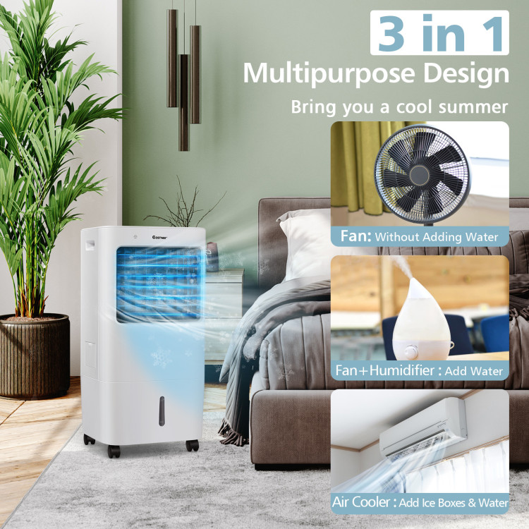 Ventilador evaporativo portátil 3 en 1 con control remoto -Costway - Imagen 6