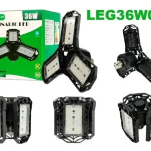 Foco LED dirigible de 3 aspas y 36w -Tianlai