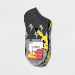 Alternative view of Paquete de 6 pares de calcetines para niño talla 3-10 - Pokemón