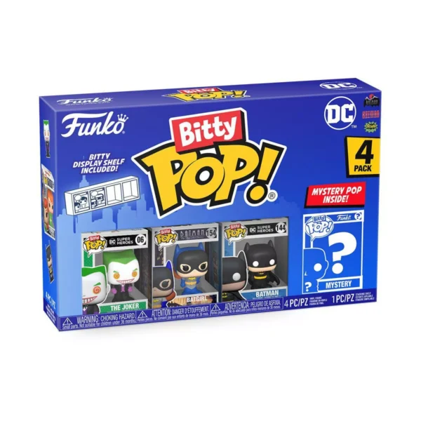 Caja sorpresa Funko POP! Bitty: DC - El Guasón (paquete de 4)