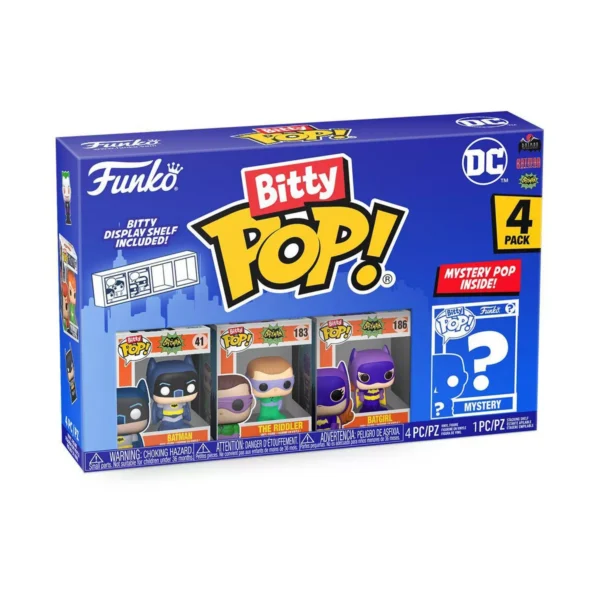 Caja sorpresa de Funko POP! Bitty: DC - Batgirl (paquete de 4)