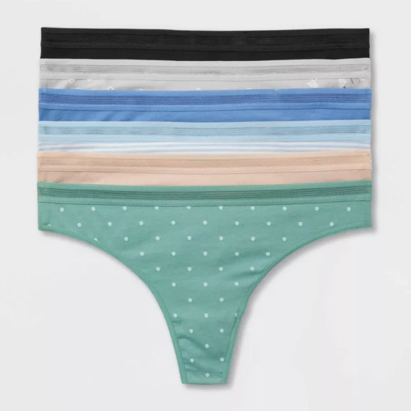 Paquete de 5 calzones para mujer talla XS -  Auden