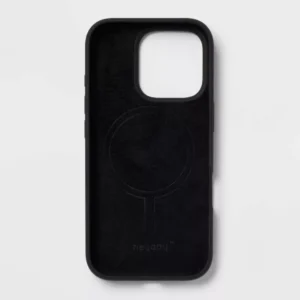 Alternative view of Funda de silicona negra con MagSafe para Apple iPhone 16 Pro - heyday