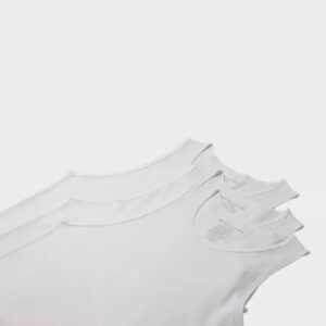 Alternative view of Paquete de 3 camisas blancas de tirantes para hombre, talla L - Marca Pair of Thieves