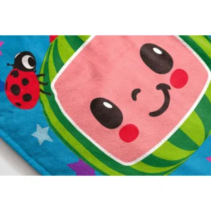 Alternative view of Cobija de microfibra Cocomelon de 40 x 50 pulgadas