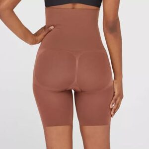 Alternative view of Faja moldeadora de cintura alta, color café, talla S - Marca Assets by Spanx