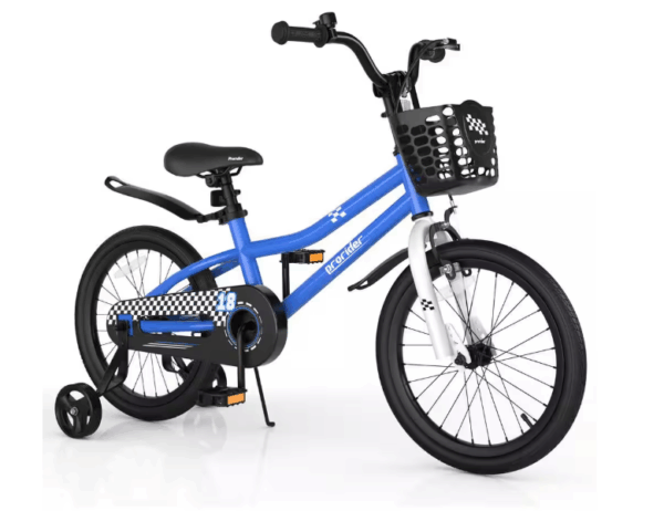 Bicicleta para niños de 4 a 8 años de 18 pulgadas - Costway
